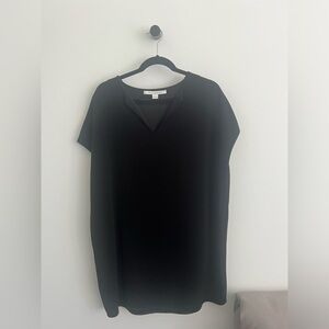 Diane von Furstenberg tunic dress black in Small